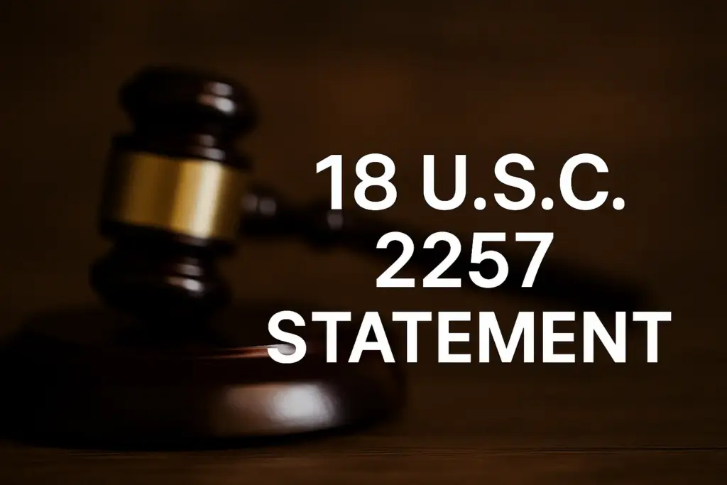 18 U.S.C 2257 compliance notice, 2257 compliance